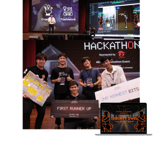 Squitiva - Thai Gamer Community Platform